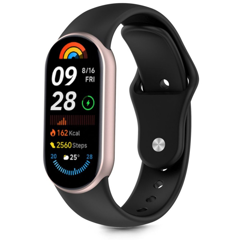 Tech-Protect Iconband Pure cinturino per Xiaomi Smart Band 8 / 9 / 10 / NFC, nero