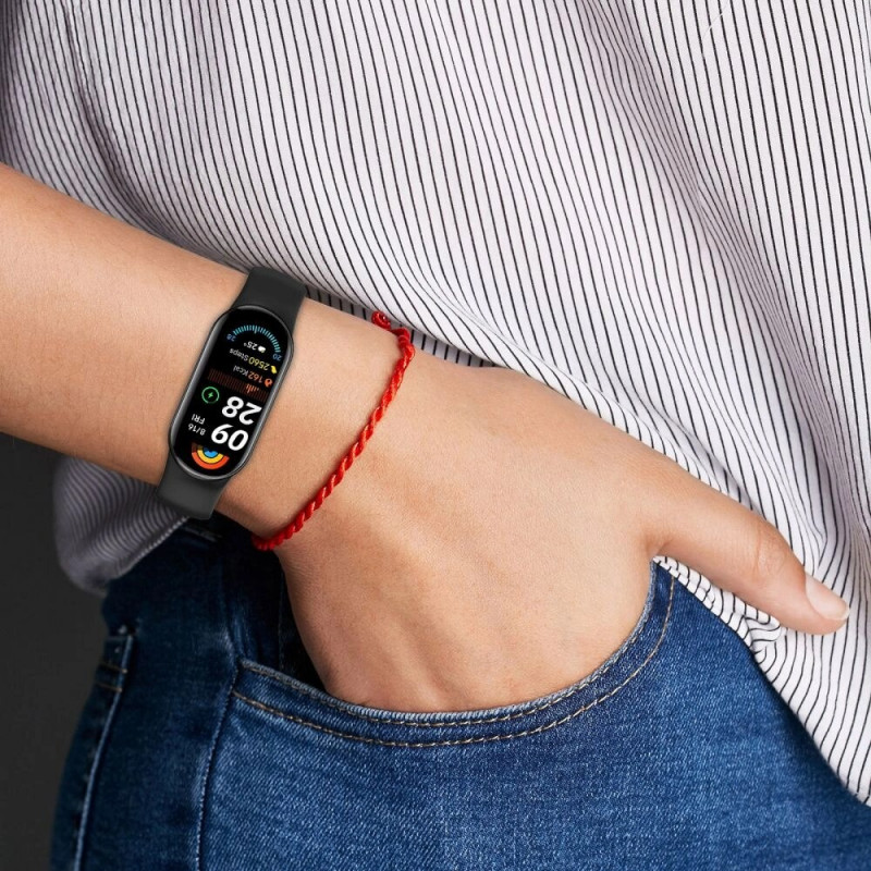 Tech-Protect Iconband Pure cinturino per Xiaomi Smart Band 8 / 9 / 10 / NFC, menta chiaro