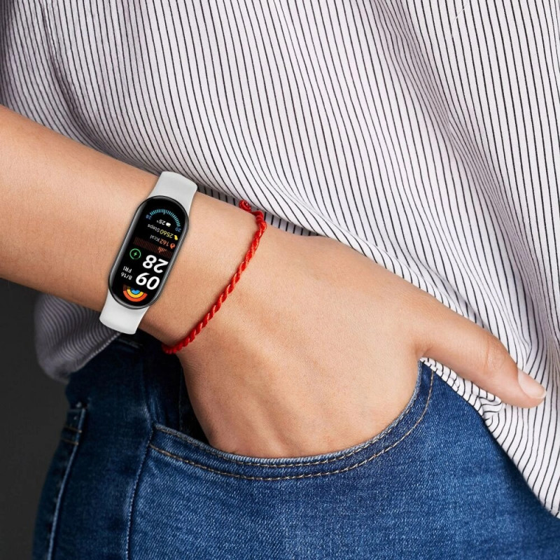 Tech-Protect Iconband Pure cinturino per Xiaomi Smart Band 8 / 9 / 10 / NFC, menta chiaro