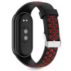 Tech-Protect IconBand Air cinturino per Xiaomi Smart Band 8 / 9 / 10 / NFC, nero/rosso
