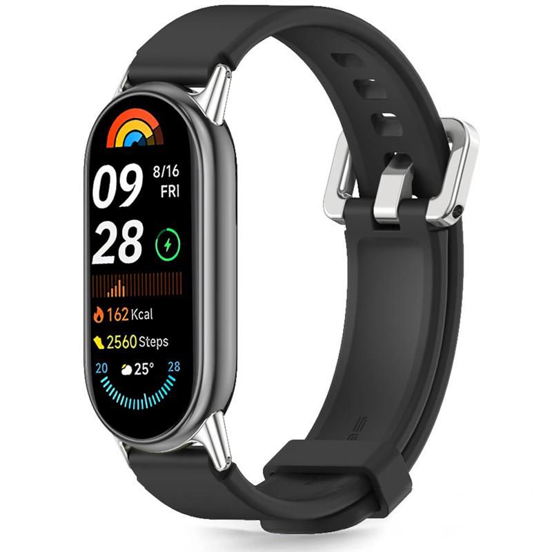 Tech-Protect IconBand Classic cinturino per Xiaomi Smart Band 8 / 9 / 10 / NFC, nero