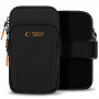 Tech-Protect M7 fascia da braccio sportiva universale (custodia), nera/arancione