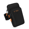 Tech-Protect M7 fascia da braccio sportiva universale (custodia), nera/arancione