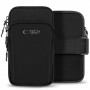 Tech-Protect M7 fascia da braccio sportiva universale (custodia), nera/nera