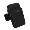Tech-Protect M7 fascia da braccio sportiva universale (custodia), nera/nera