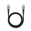 Tech-Protect Ultraboost DNA MagTwist cavo USB-C PD 100W / 5A, 100 cm, grigio ferro