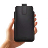 Tech-Protect SM65 custodia universale per telefono, 6,0-6,9 pollici, similpelle ecologica, nera e rossa