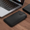 Tech-Protect SM65 custodia universale per telefono, 6,0-6,9 pollici, similpelle ecologica, nera e rossa