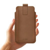 Tech-Protect SM65 custodia universale per telefono, 6,0-6,9 pollici, similpelle ecologica, marrone