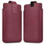 Tech-Protect SM65 custodia universale per telefono, 6,0-6,9 pollici, similpelle ecologica, bordeaux