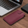 Tech-Protect SM65 custodia universale per telefono, 6,0-6,9 pollici, similpelle ecologica, bordeaux