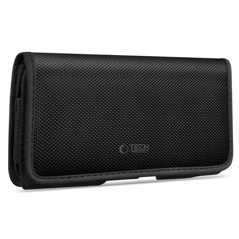 Tech-Protect SM90 custodia universale da cintura per telefono, 5,8-6,8 pollici, nylon, nera