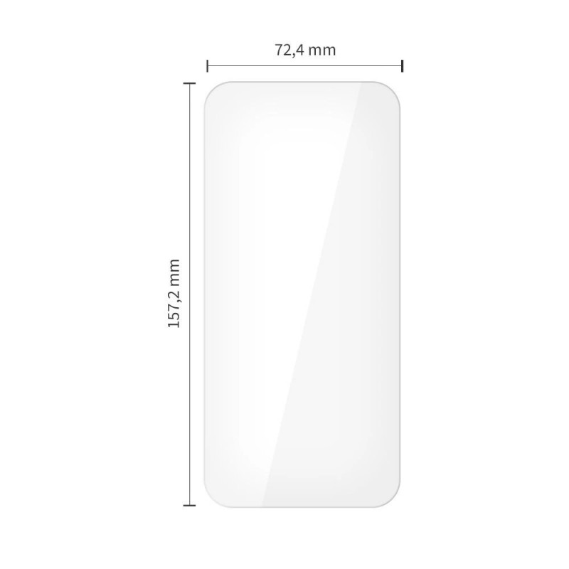 Tech-Protect Glass Fit+ vetro temperato per OnePlus 15, trasparente (2 pz.)