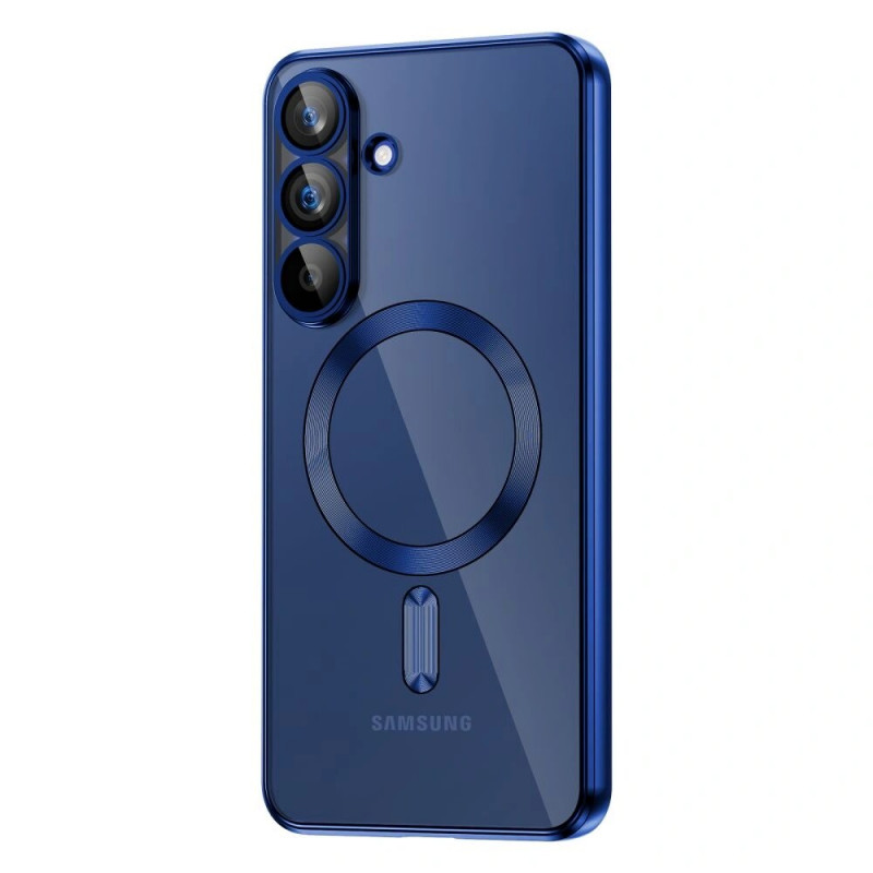 Tech-Protect Magflex MagSafe custodia per Samsung Galaxy S25 FE, blu navy