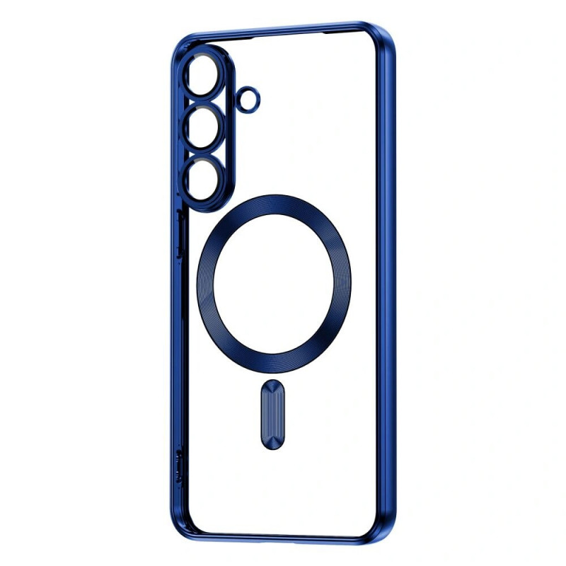 Tech-Protect Magflex MagSafe custodia per Samsung Galaxy S25 FE, blu navy
