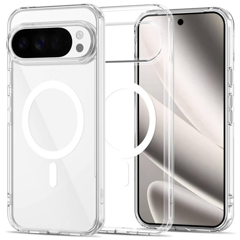Tech-Protect FlexAir Hybrid MagSafe custodia per Google Pixel 10 / 10 Pro, trasparente