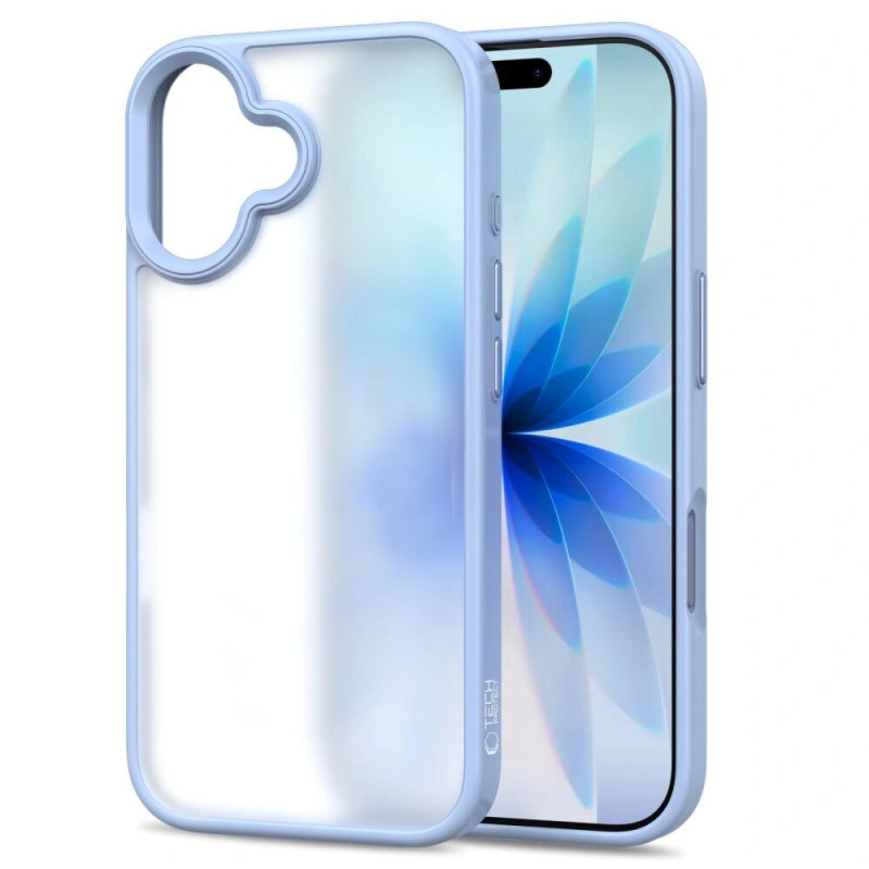 Tech-Protect MagMat THP4944 custodia per Apple iPhone 17, opaca blu nebbia