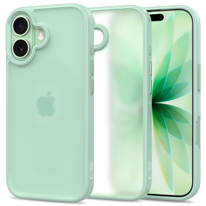 Tech-Protect MagMat custodia per Apple iPhone 17, opaca verde salvia