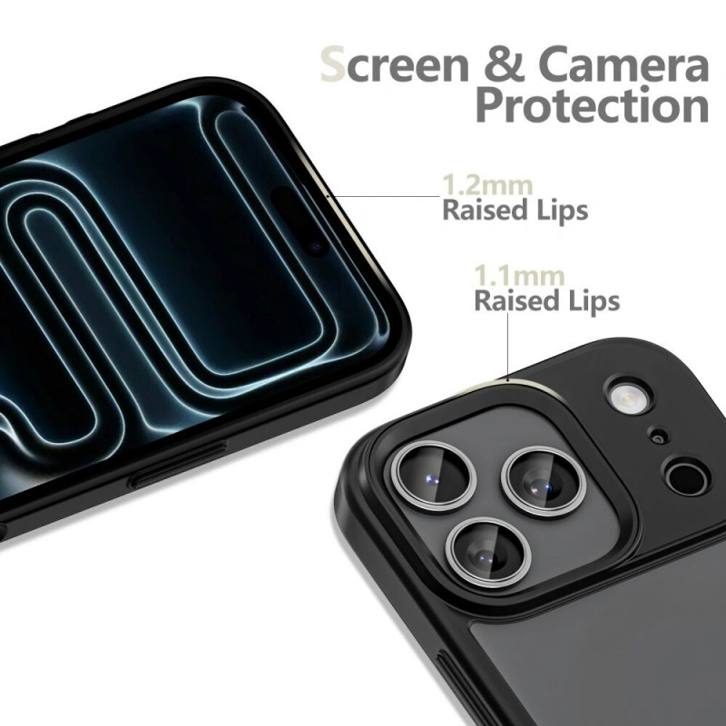 Tech-Protect MagMat THP4789 custodia per Apple iPhone 17 Pro, opaca nera