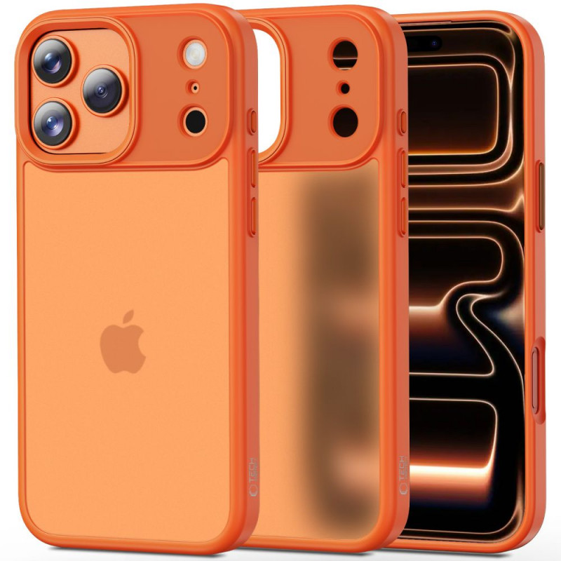 Tech-Protect MagMat custodia per Apple iPhone 17 Pro, opaca arancione cosmico
