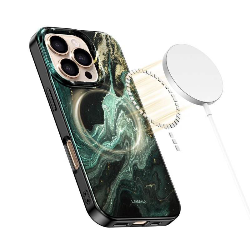 Tech-Protect Lamano MagSafe custodia per Apple iPhone 16 Pro Max, Verde Aura