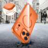 Tech-Protect MagMat MagSafe custodia per Apple iPhone 17 Pro Max, arancione cosmico/trasparente