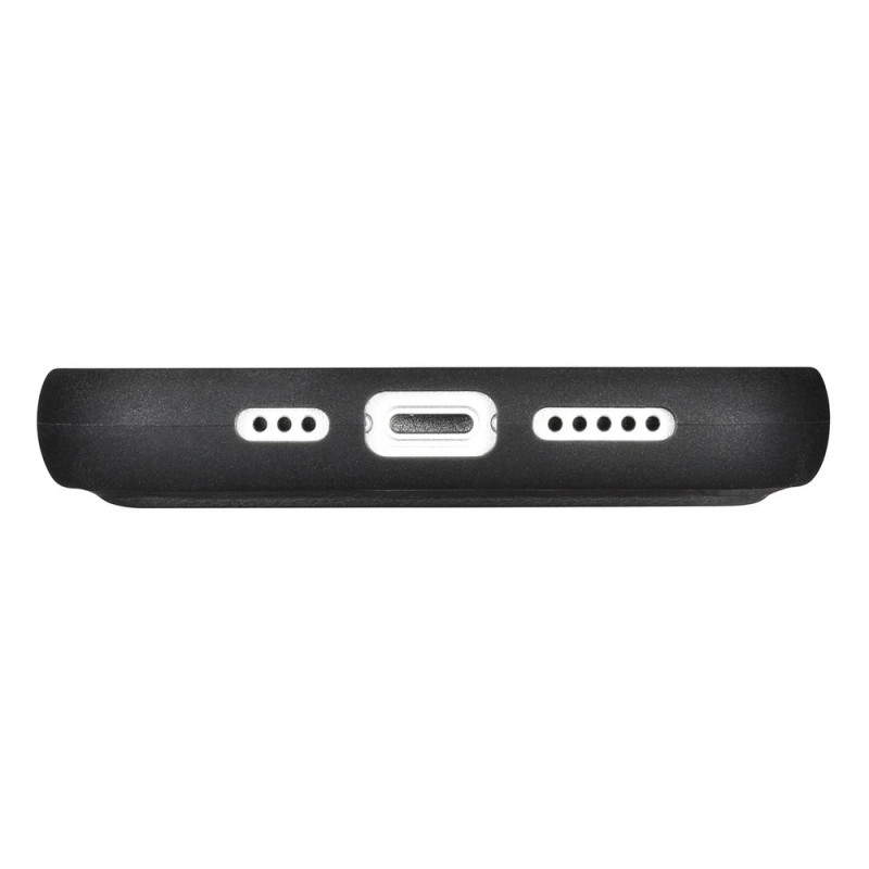 iCarer Oil Wax Wallet Case 2in1 custodia a libro in pelle per iPhone 14 Plus, Anti-RFID, nera (WMI14220723-BK)