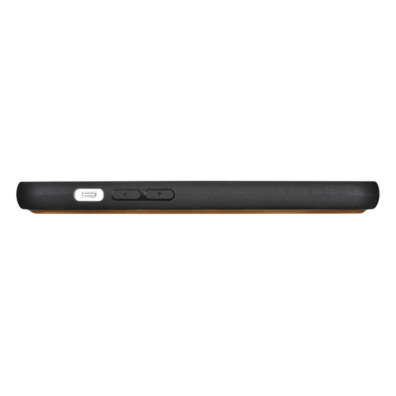 iCarer Oil Wax Wallet Case 2in1 custodia a libro in pelle per iPhone 14 Plus, Anti-RFID, marrone (WMI14220723-TN)