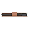 iCarer Wallet Case 2in1 custodia a libro in pelle per iPhone 14 Plus, Anti-RFID, marrone (WMI14220727-BN)