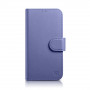 iCarer Wallet Case 2in1 custodia a libro in pelle per iPhone 14 Plus, Anti-RFID, viola chiaro (WMI14220727-LP)
