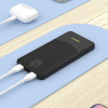 Power bank Dudao K10 10000 mAh, 2 x USB-A, 2,4 A, bianco
