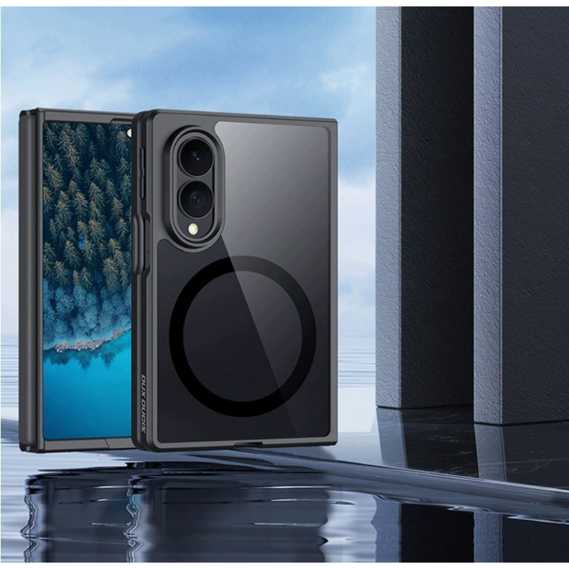 Dux Ducis Aimo Hybrid custodia per Samsung Galaxy Z Fold8, magnetica, nera