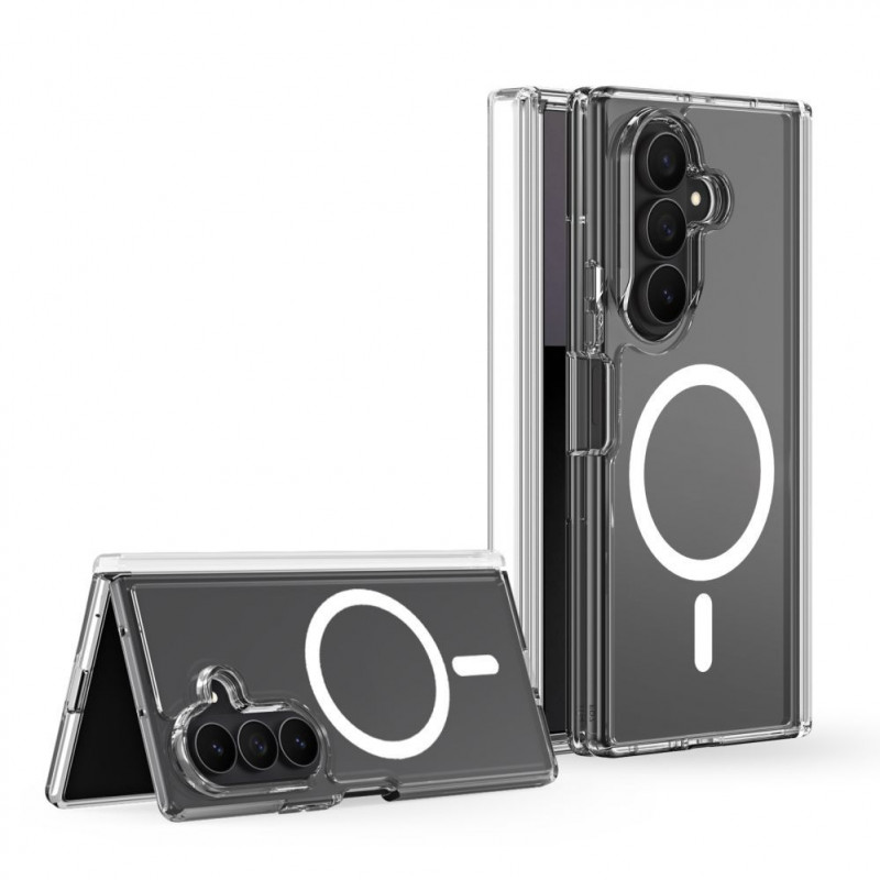 Dux Ducis Clin Mag custodia per Samsung Galaxy Z Fold8 Ultra, MagSafe, trasparente