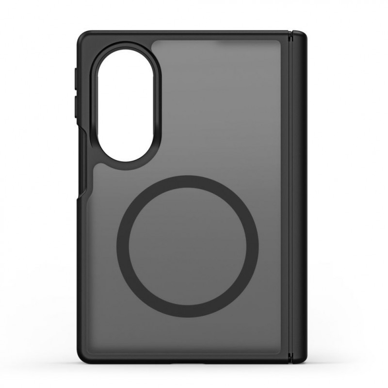 Dux Ducis Yind custodia ibrida per Samsung Galaxy Z Fold8, MagSafe, nera