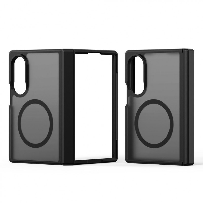 Dux Ducis Yind custodia ibrida per Samsung Galaxy Z Fold8, MagSafe, nera