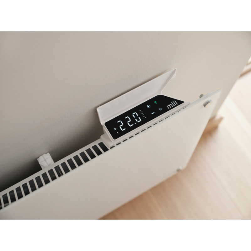 Mill Glass Smart WiFi pannello riscaldante Gen. 4 GL1300WIFI4, 1300 W, bianco