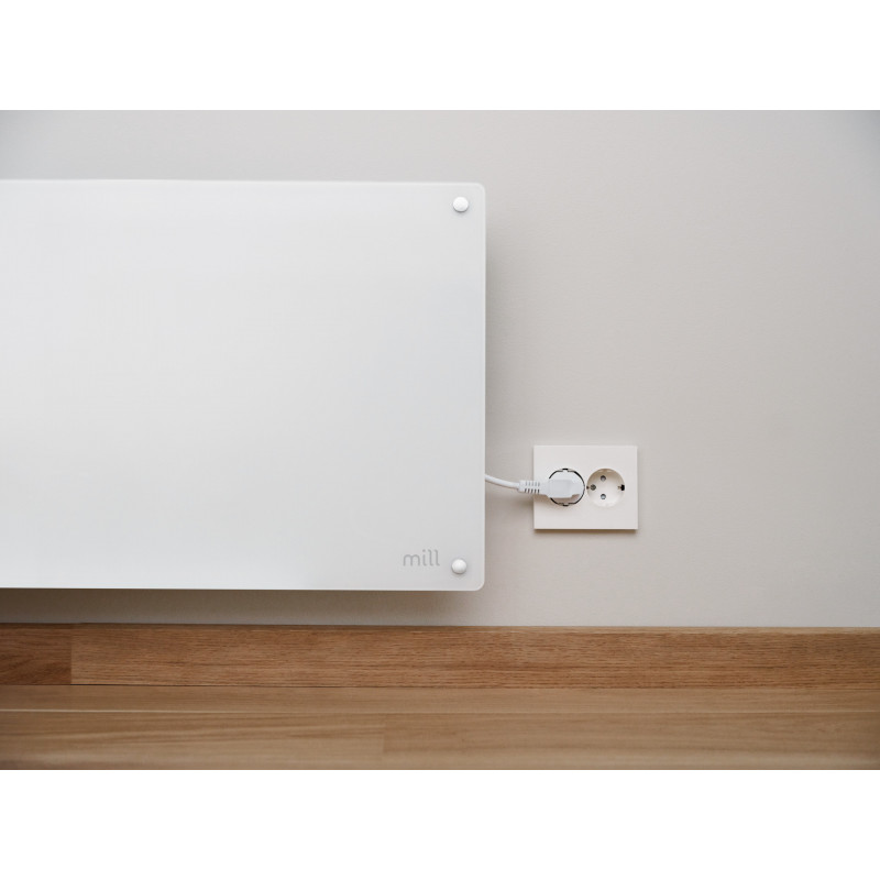 Mill Glass Smart WiFi pannello riscaldante Gen. 4 GL1300WIFI4, 1300 W, bianco