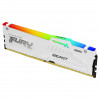 Kingston FURY Beast 16 GB DDR5-5600 CL40 modulo di memoria DIMM, RGB, bianco, KF556C40BWA-16