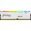 Kingston FURY Beast 16 GB DDR5-5600 CL40 modulo di memoria DIMM, RGB, bianco, KF556C40BWA-16