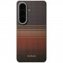 PITAKA Edge Case MagSafe custodia per Samsung Galaxy S26+, tramonto