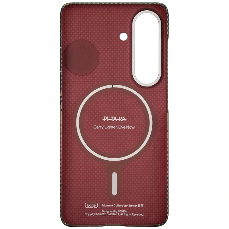 PITAKA Edge Case MagSafe custodia per Samsung Galaxy S26+, tramonto
