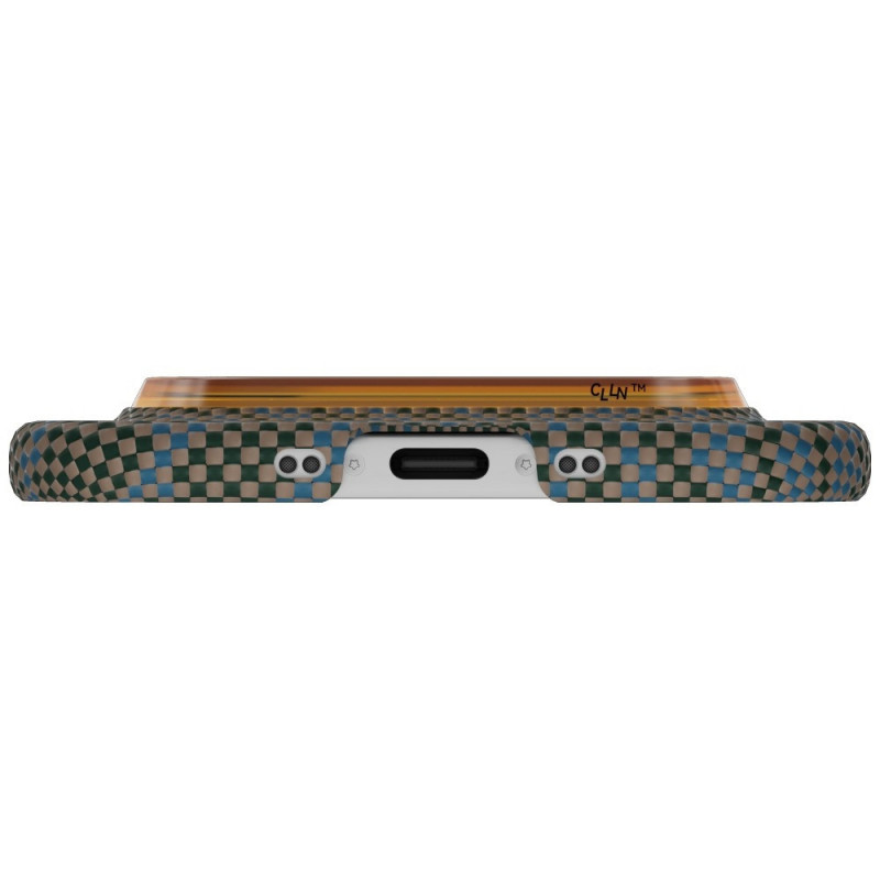PITAKA Edge Case Breath of Veins custodia per Apple iPhone Air, dive green