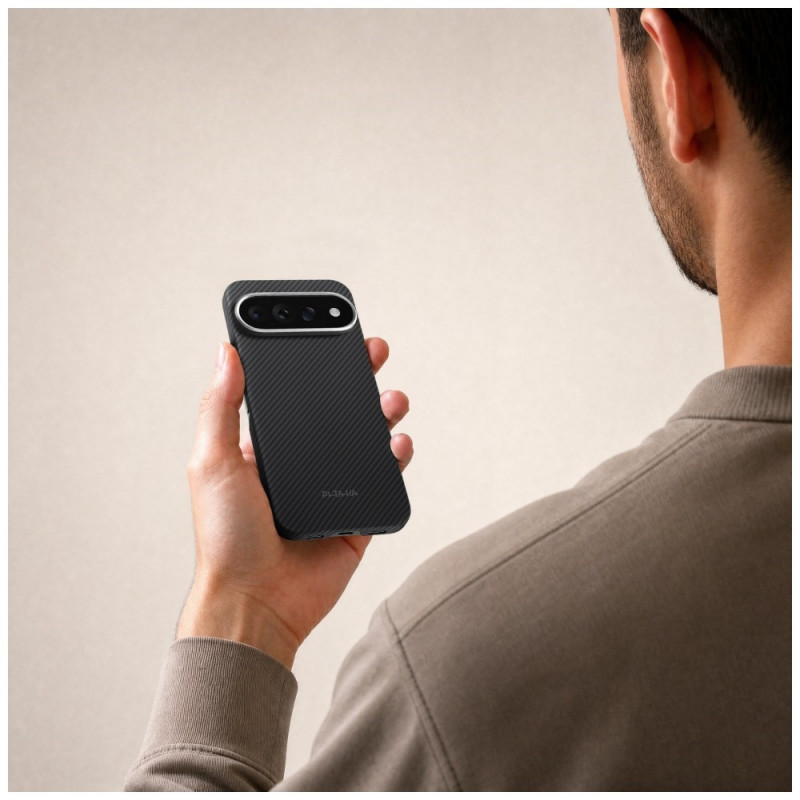 PITAKA Edge Case custodia per Google Pixel 11 Pro XL, nero-grigio