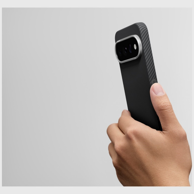 PITAKA Edge Case custodia per Google Pixel 11 Pro, nero-grigia