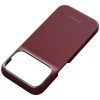 PITAKA Edge Case Argyle MagSafe custodia per Apple iPhone 18 Pro / 17 Pro, bordeaux