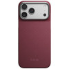 PITAKA Edge Case Argyle MagSafe custodia per Apple iPhone 18 Pro Max / 17 Pro Max, bordeaux