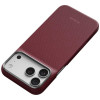 PITAKA Edge Case Argyle MagSafe custodia per Apple iPhone 18 Pro Max / 17 Pro Max, bordeaux