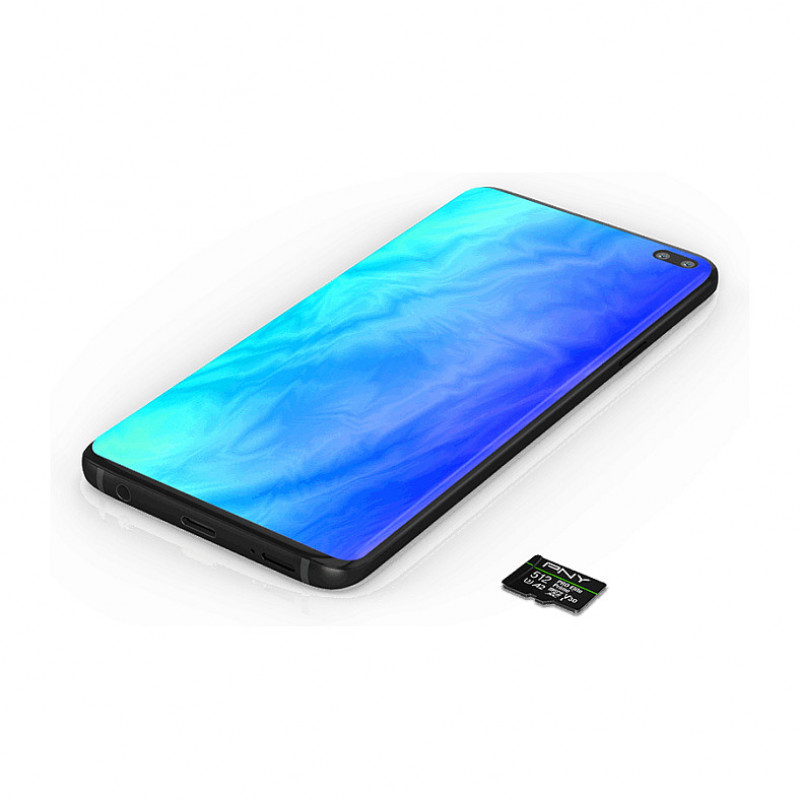 PNY PRO Elite Prime scheda di memoria microSDXC 512 GB, UHS-I, Class 10, U3, V30, P-SDU512V32200PEP-GE