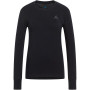 Odlo BL TOP MERINO 260 maglia intima donna a maniche lunghe con girocollo, taglia S, nera