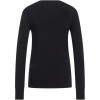 Odlo BL TOP MERINO 260 maglia intima donna a maniche lunghe con girocollo, taglia S, nera